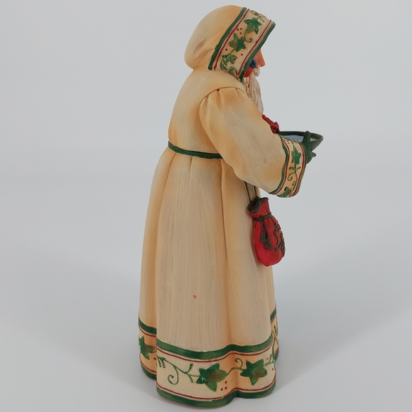 DEMDACO 2007 Wonders Of Cristmas Santa And Birdbath Figurine - Picture 2 of 13